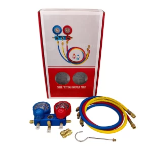 Manómetro Completa Caja Roja